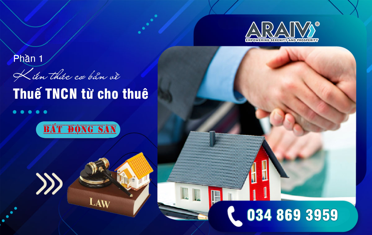 Kiến thức về thuế tncn từ cho thuê