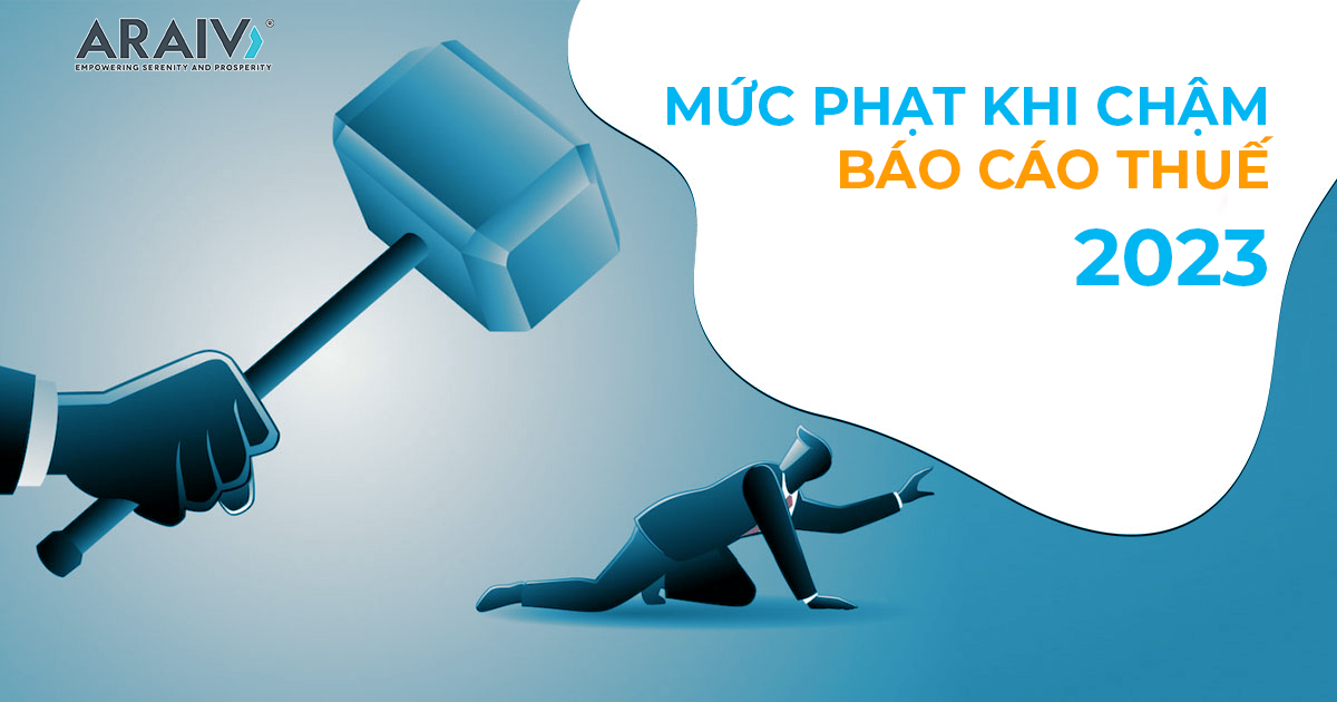 muc phat bao cao thue 2023